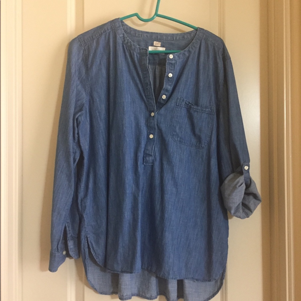 Chambray blouse